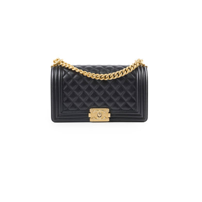 Chanel Caviar Old Medium Bag Black Series 28 - photo 1