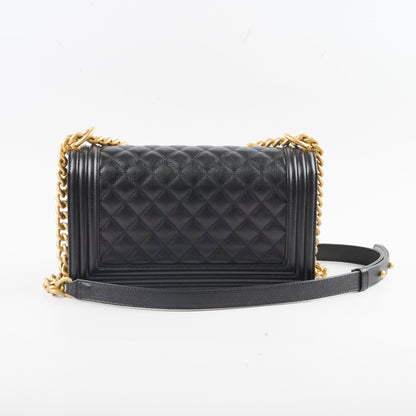 Chanel Caviar Old Medium Bag Black Series 28 - photo 2