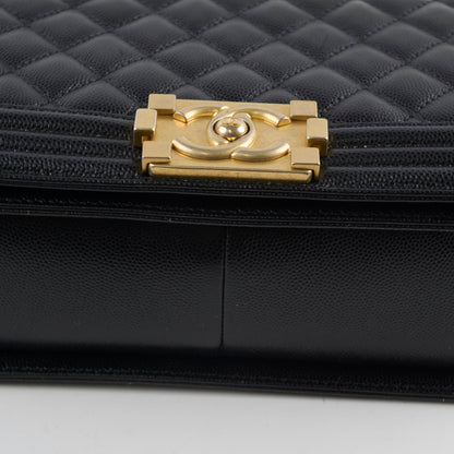 Chanel Caviar Old Medium Bag Black Series 28 - photo 17
