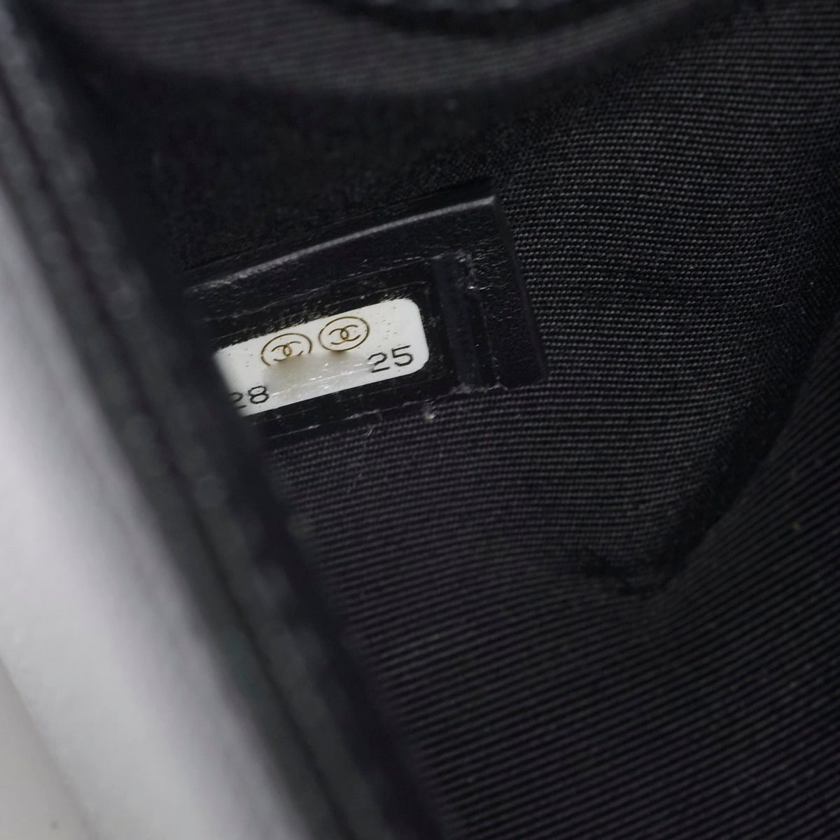 Chanel Caviar Old Medium Bag Black Series 28 - photo 6