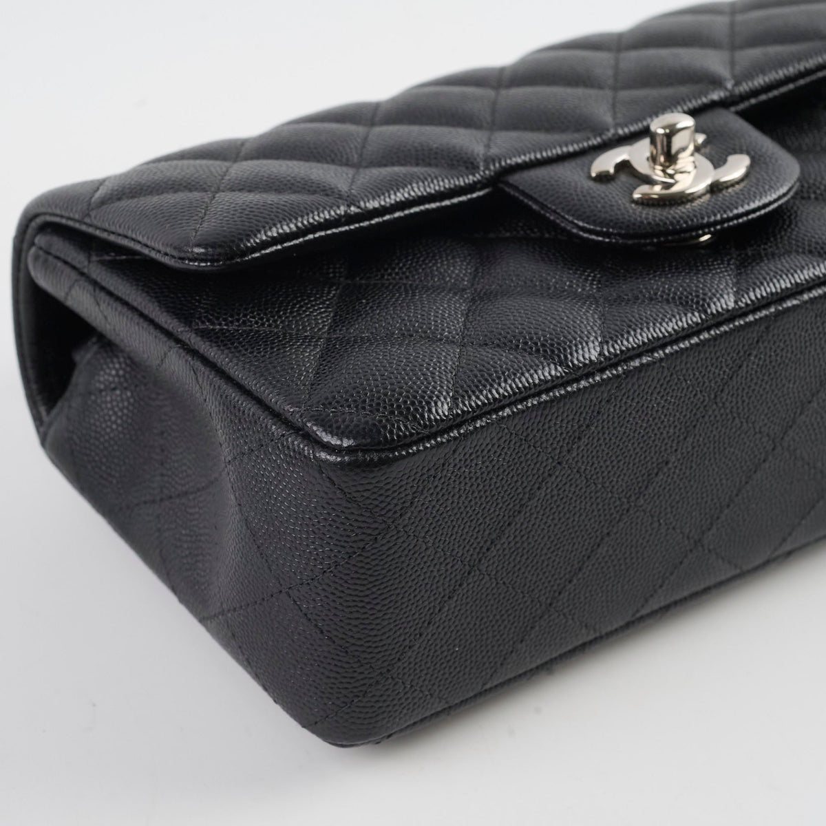 Chanel Caviar Mini Rectangular Black Series 26 - photo 9
