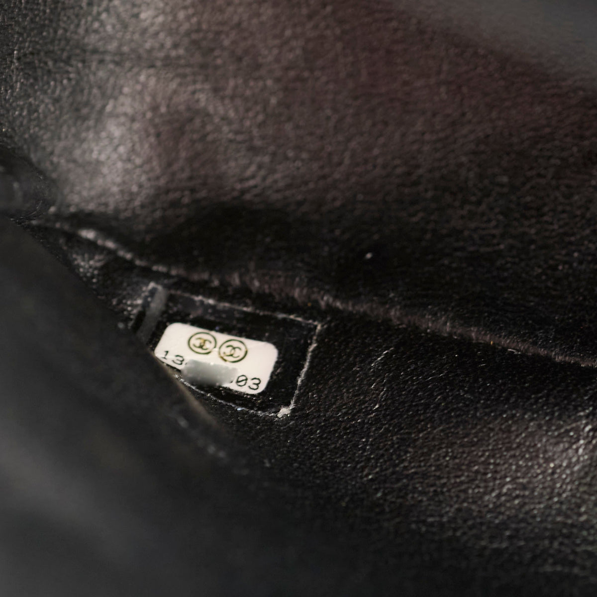 Chanel Caviar Maxi Single Flap Black Series 13 - photo 5