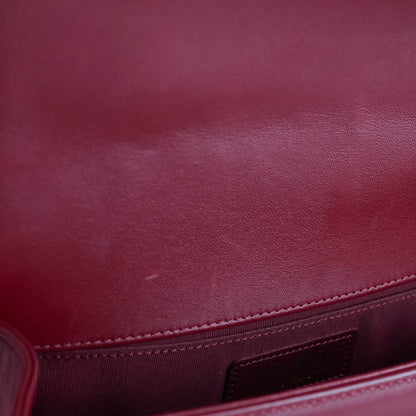 Chanel Old Medium Lambskin Red Series 19 - photo 12