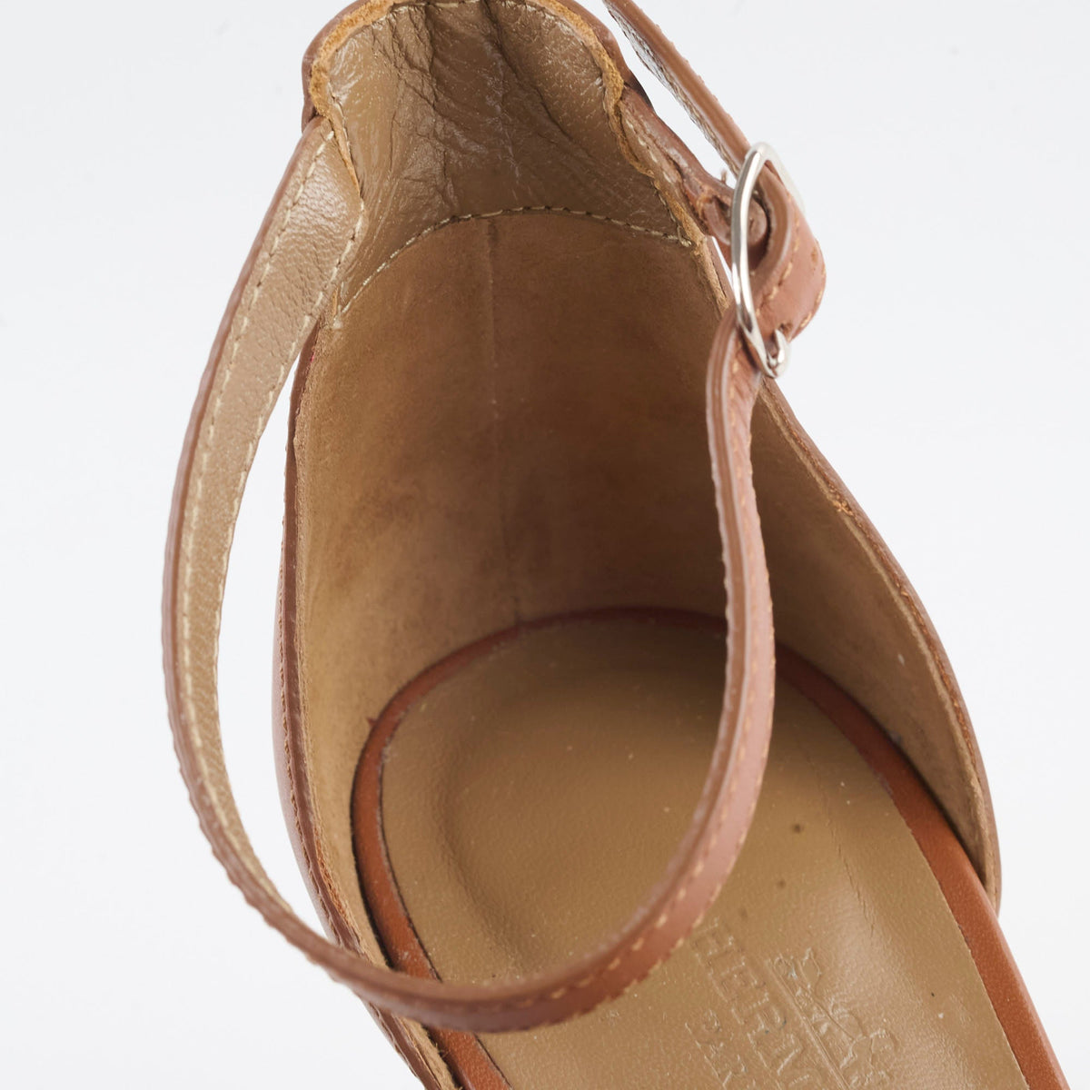 Hermes Oran Legend Sandal Gold Size 37 - photo 7