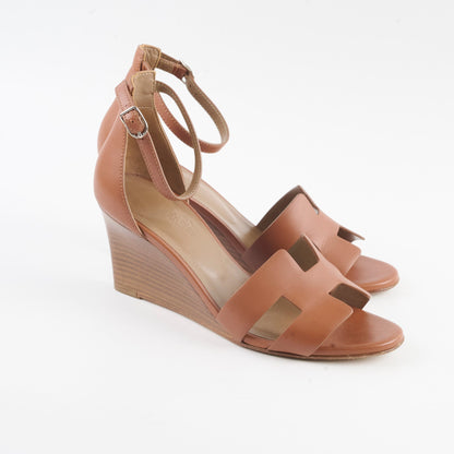Hermes Oran Legend Sandal Gold Size 37 - photo 3