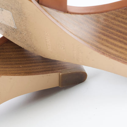 Hermes Oran Legend Sandal Gold Size 37 - photo 10