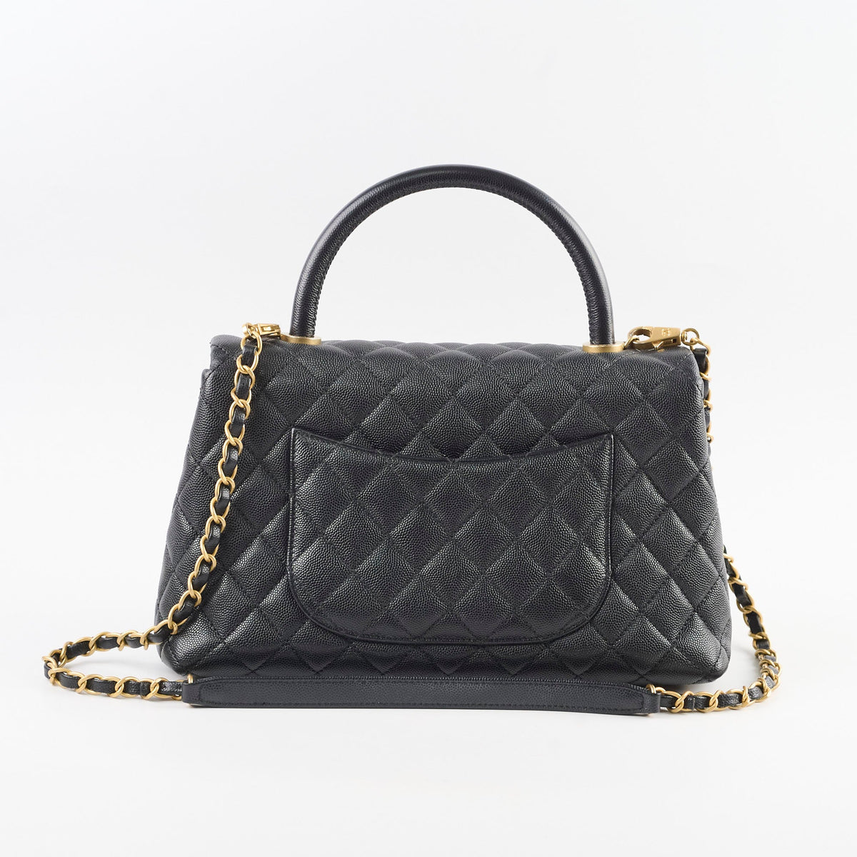 Chanel Medium Coco Handle Black Caviar - photo 2