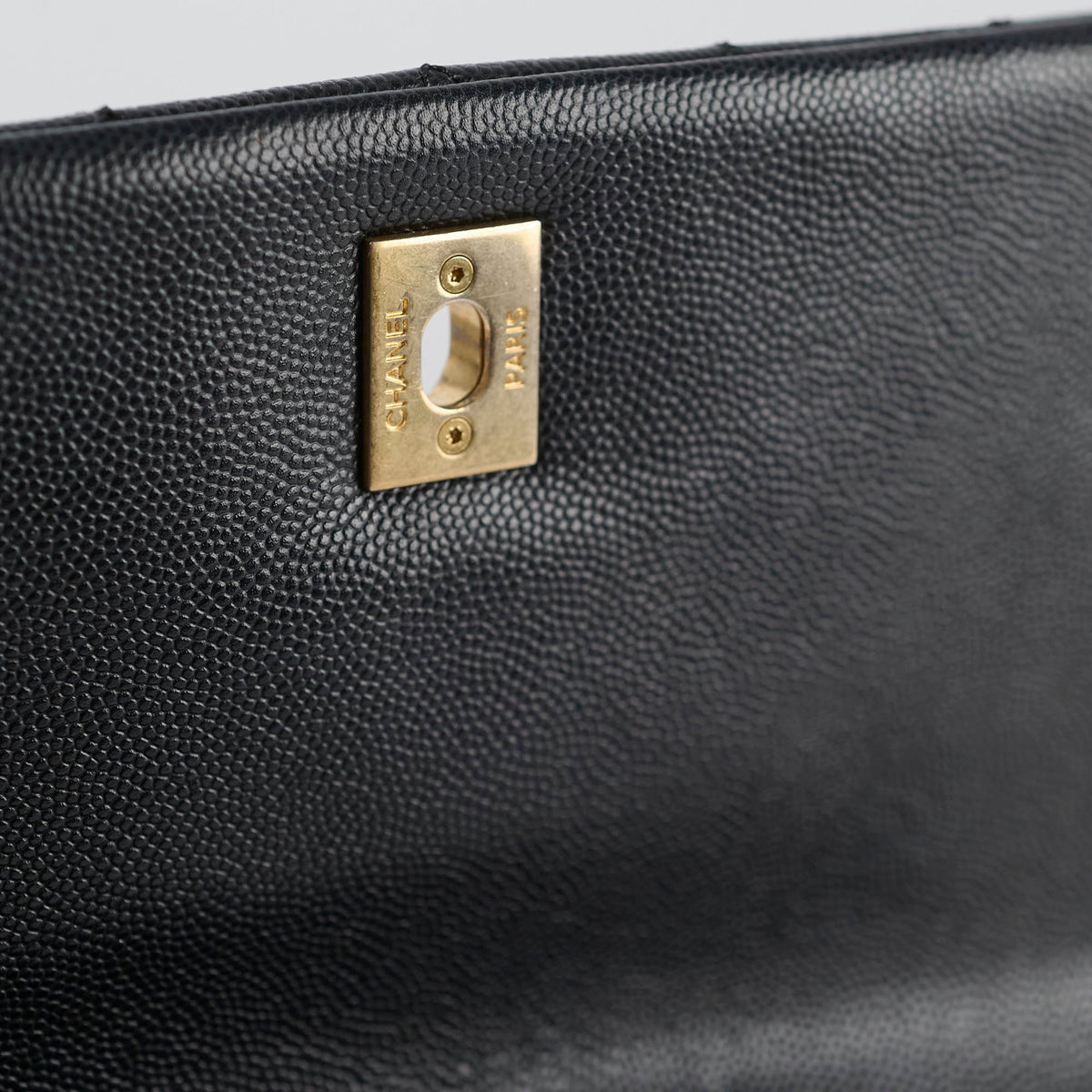 Chanel Medium Coco Handle Black Caviar - photo 9
