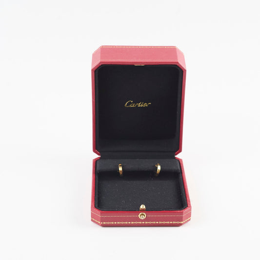 Cartier Love Hoop Earrings Small Model Yellow Gold 2021 - photo 2