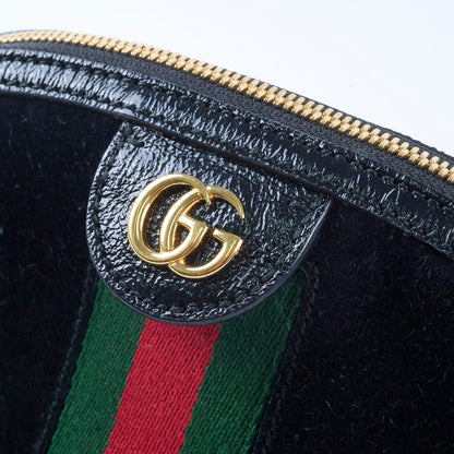Gucci Ophidia Small Crossbody Bag Suede Black - photo 16