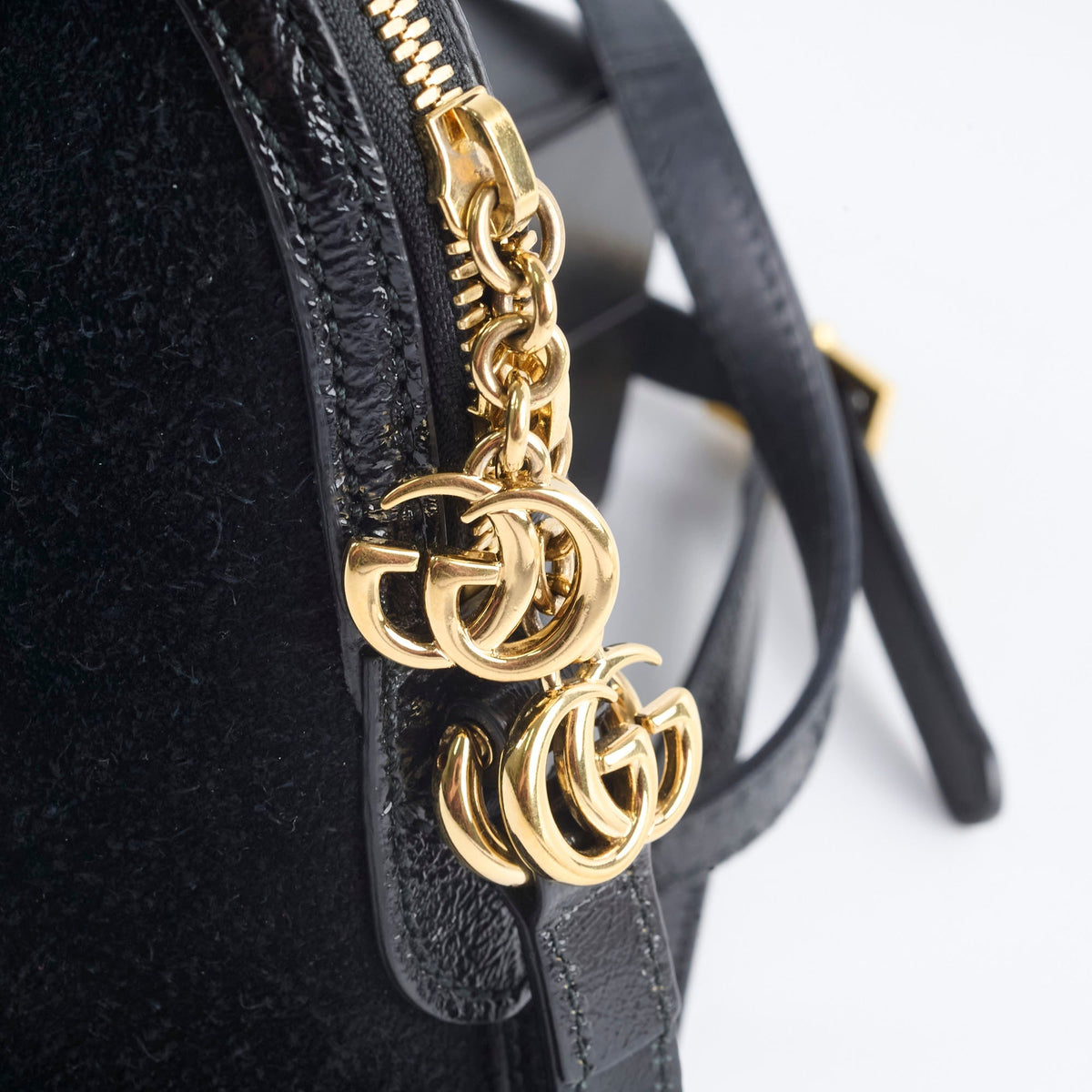 Gucci Ophidia Small Crossbody Bag Suede Black - photo 11