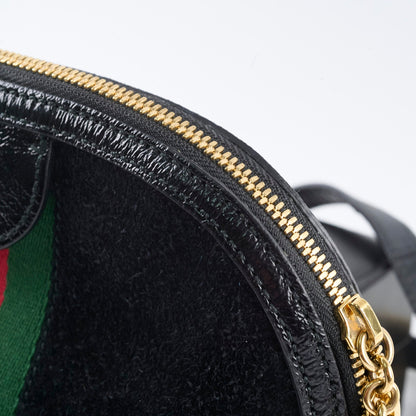 Gucci Ophidia Small Crossbody Bag Suede Black - photo 10