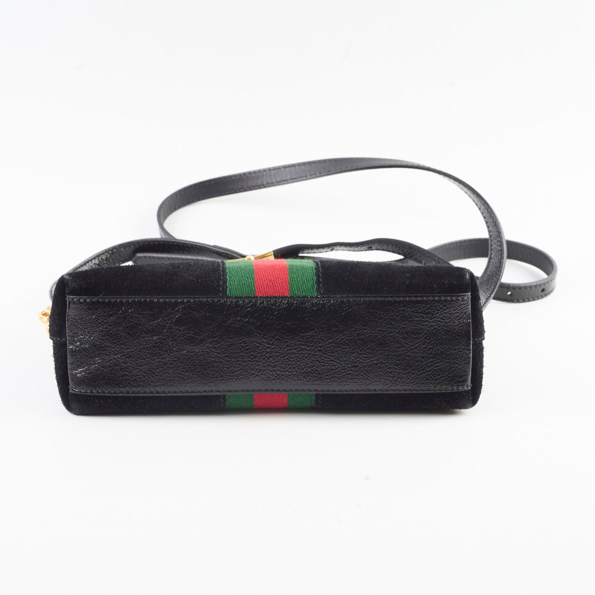 Gucci Ophidia Small Crossbody Bag Suede Black - photo 3