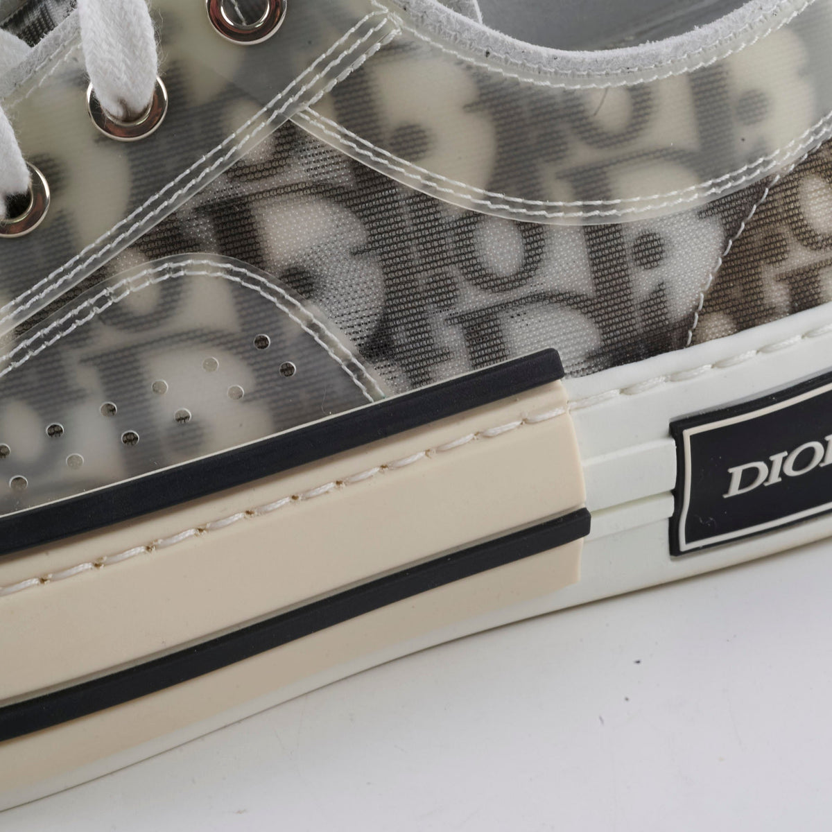 Christian Dior B 23 Low Sneaker Grey/White Size 38 - photo 10