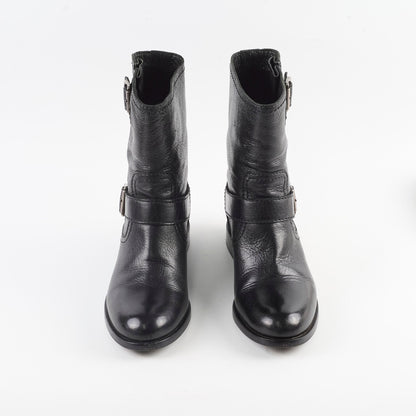 Prada Leather Boots Black Size 37 - photo 2