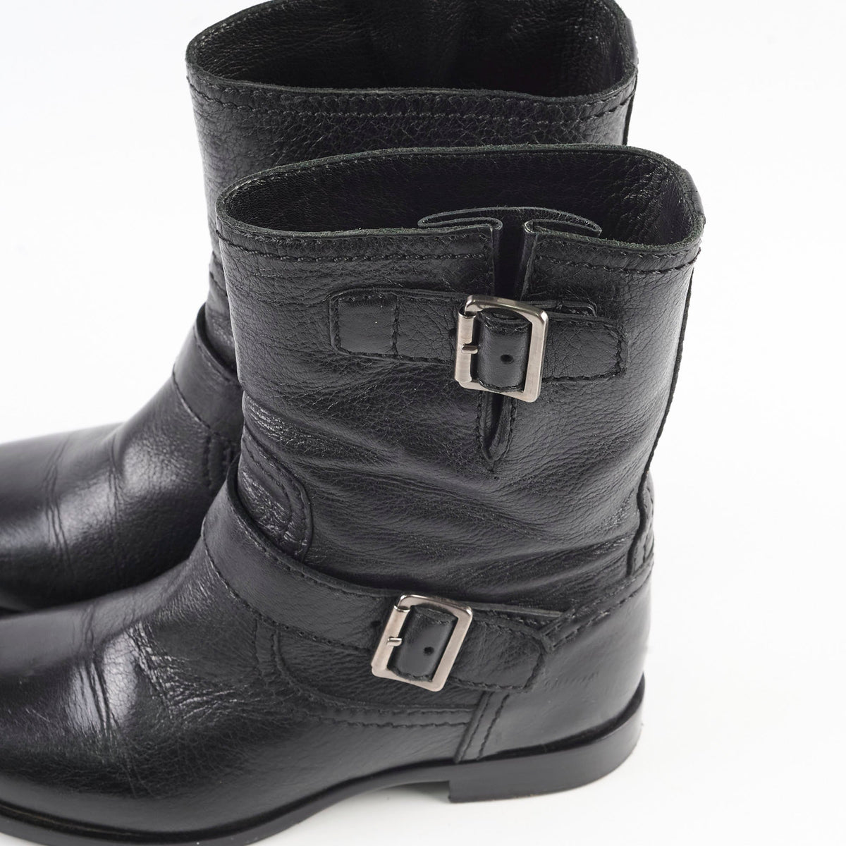 Prada Leather Boots Black Size 37 - photo 12