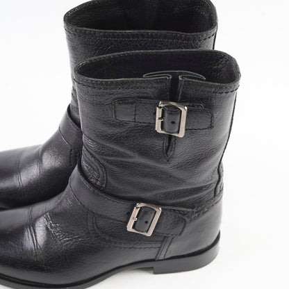 Prada Leather Boots Black Size 37 - photo 12