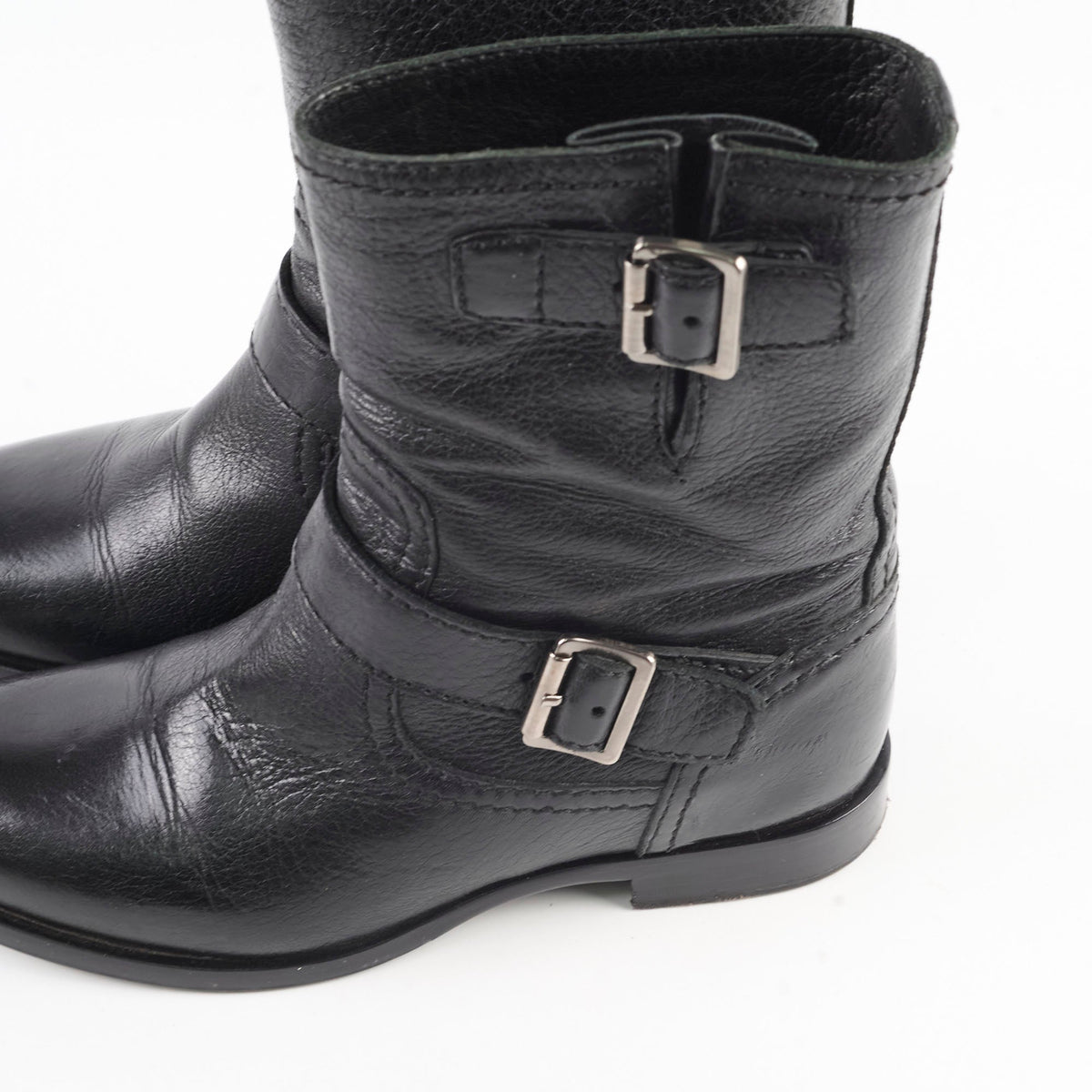 Prada Leather Boots Black Size 37 - photo 11