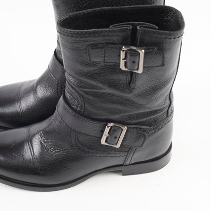 Prada Leather Boots Black Size 37 - photo 11