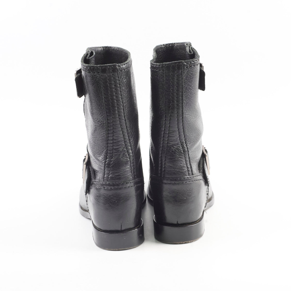 Prada Leather Boots Black Size 37 - photo 3