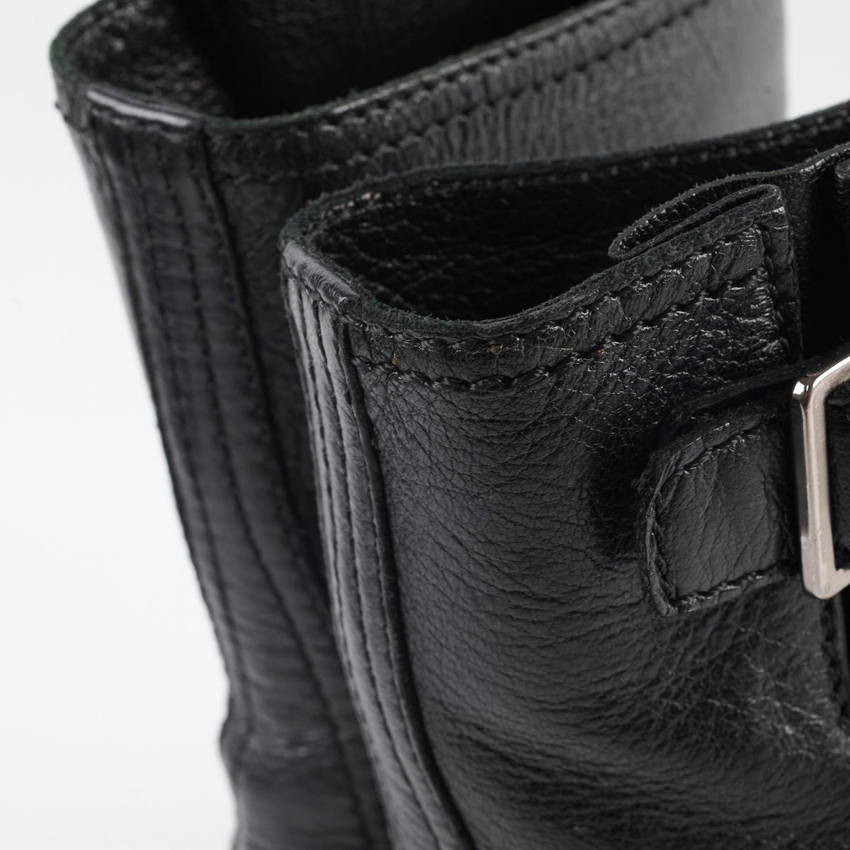 Prada Leather Boots Black Size 37 - photo 8