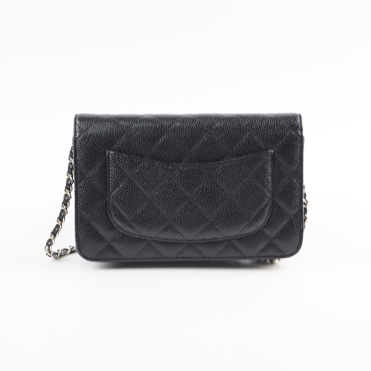 Chanel Wallet On Chain WOC Caviar Black - photo 2