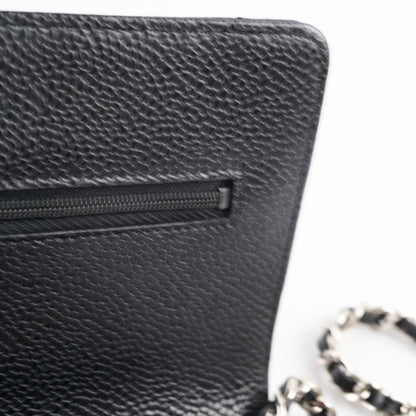 Chanel Wallet On Chain WOC Caviar Black - photo 10