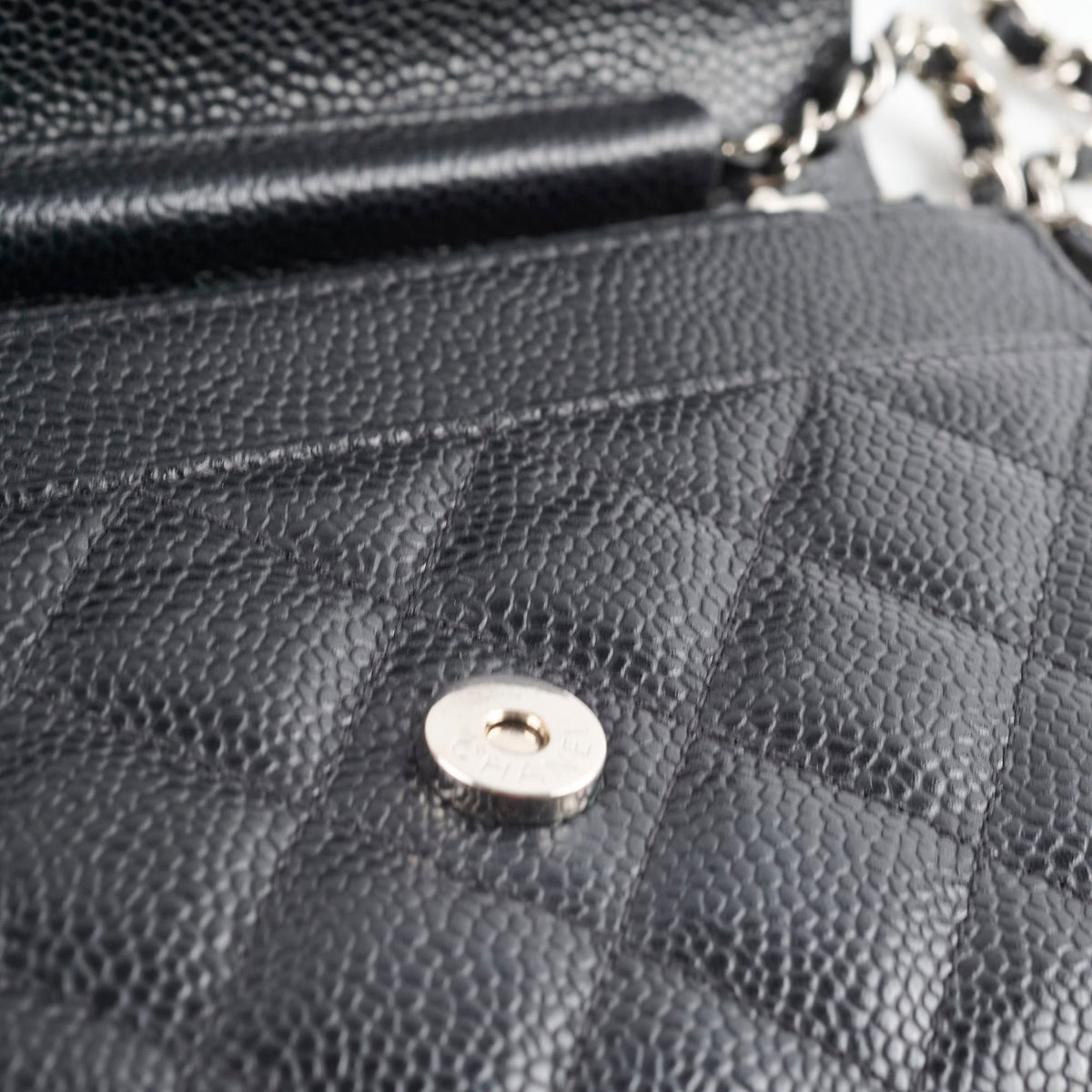Chanel Wallet On Chain WOC Caviar Black - photo 9