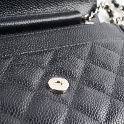 Chanel Wallet On Chain WOC Caviar Black - photo 9