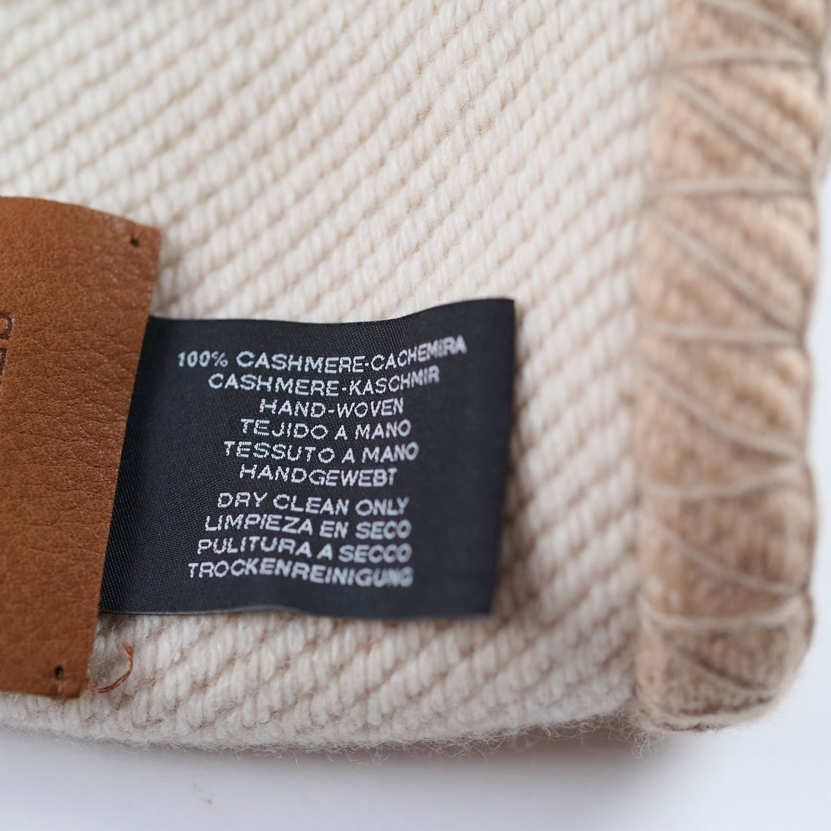 Hermes H Drapeau Throw Blanket Beige - photo 11