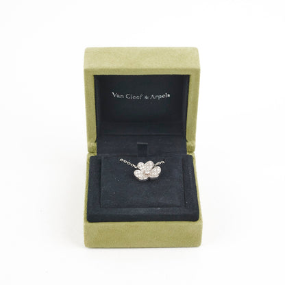 Van Cleef & Arpels Frivole 18k White Gold Diamond Necklace - photo 3