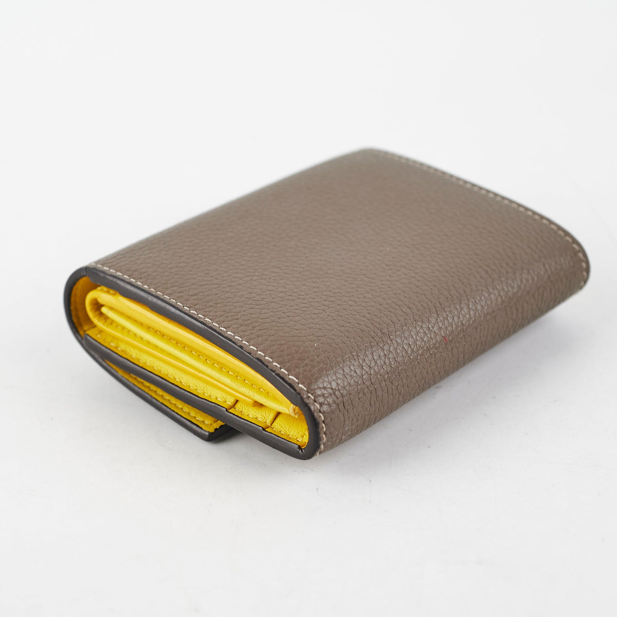 Celine Wallet Grey/Yellow - photo 5