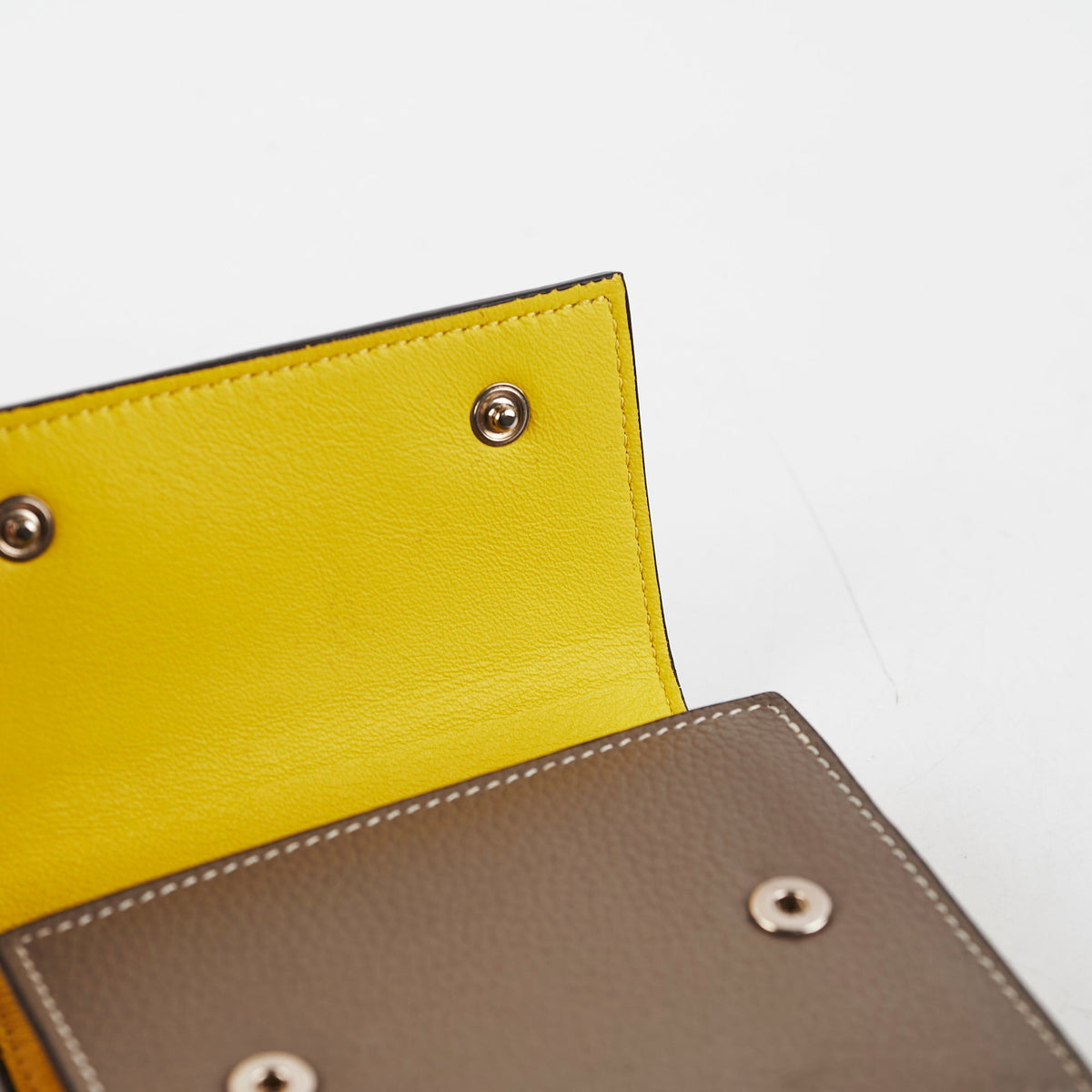 Celine Wallet Grey/Yellow - photo 10