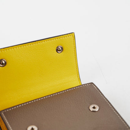 Celine Wallet Grey/Yellow - photo 10