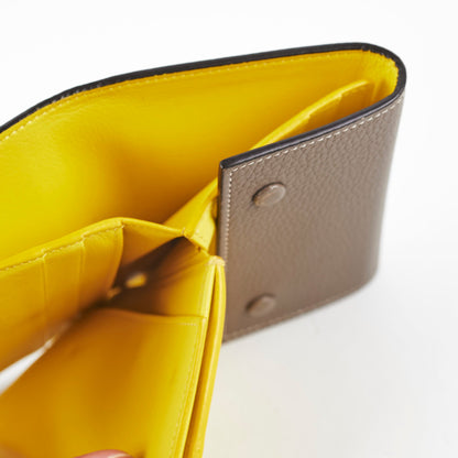 Celine Wallet Grey/Yellow - photo 9