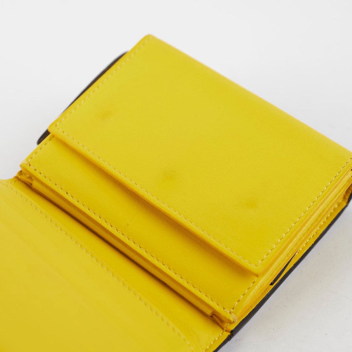 Celine Wallet Grey/Yellow - photo 8