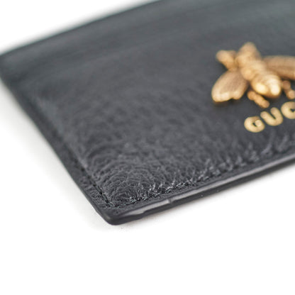 Gucci Bee Card Holder Black - photo 7