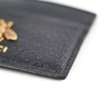 Gucci Bee Card Holder Black - photo 6