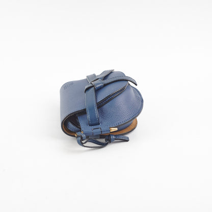 Loewe Mini Gate Crossbody Bag Blue - photo 2