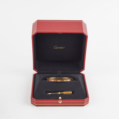 Cartier Love Yellow Gold Bracelet Size 16 - photo 2