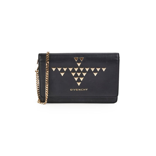 Givenchy Stud Black Crossbody Wallet On Chain WOC - photo 1