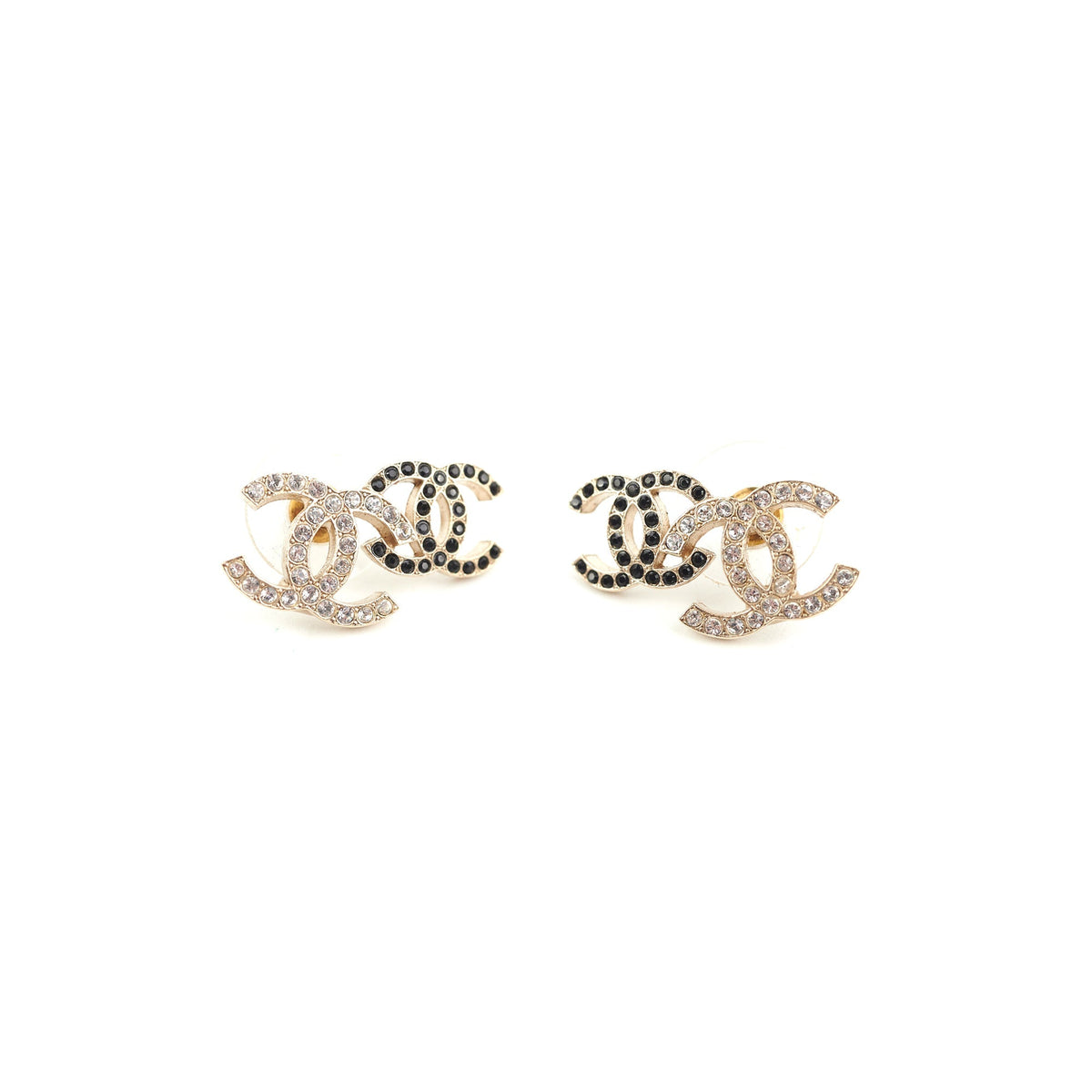 Chanel Double CC Logo Earring Costume Jewellery - photo 1
