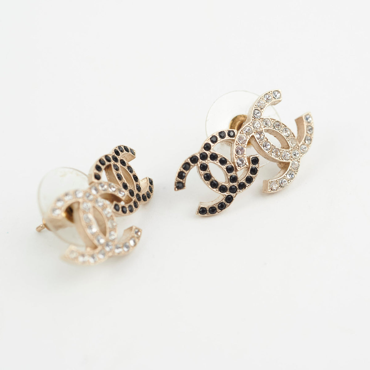 Chanel Double CC Logo Earring Costume Jewellery - photo 2