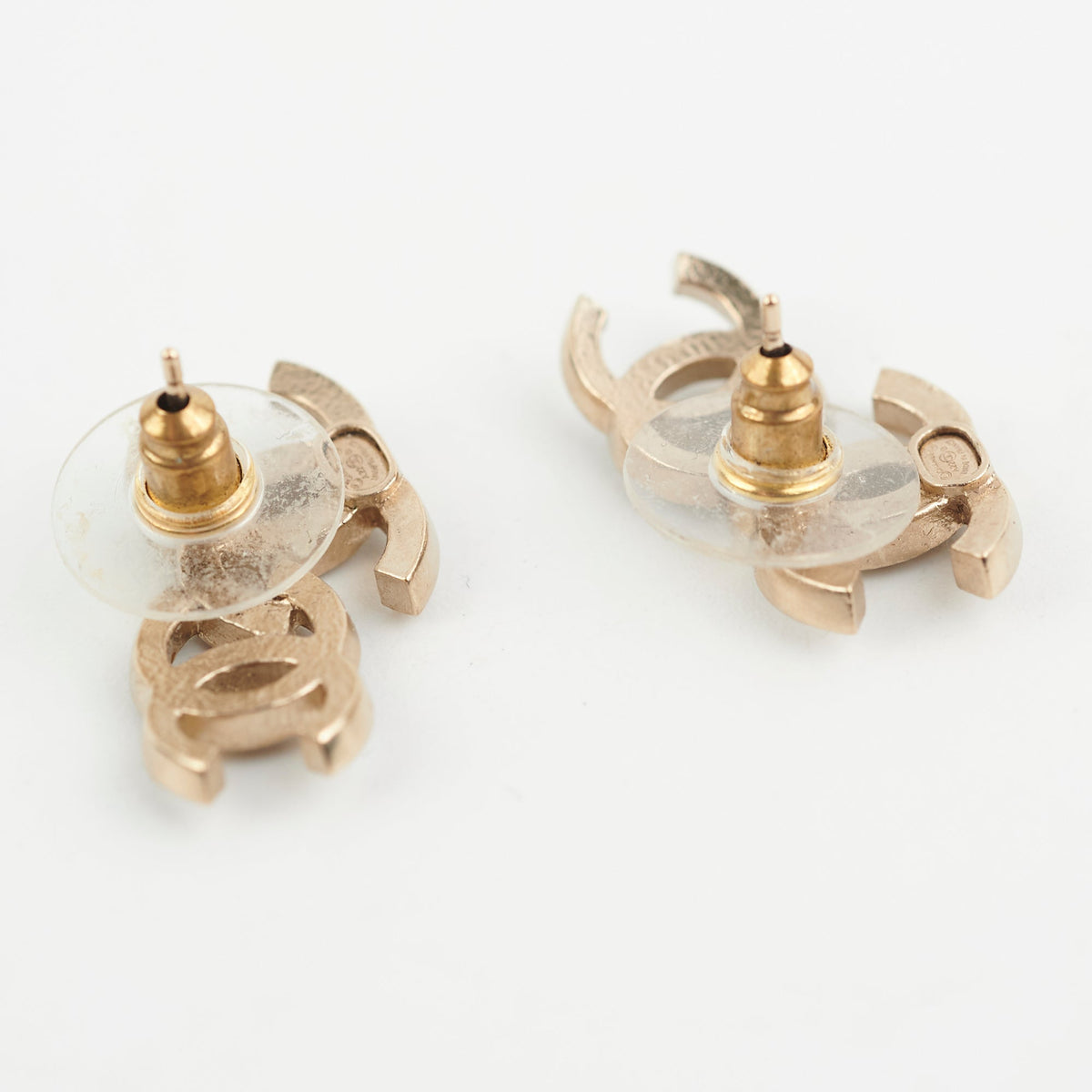 Chanel Double CC Logo Earring Costume Jewellery - photo 4