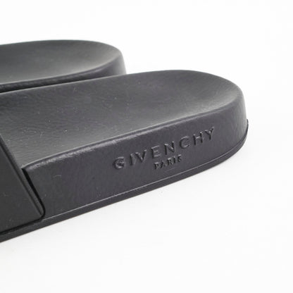 Givenchy Logo Black Slides Size 36 - photo 11