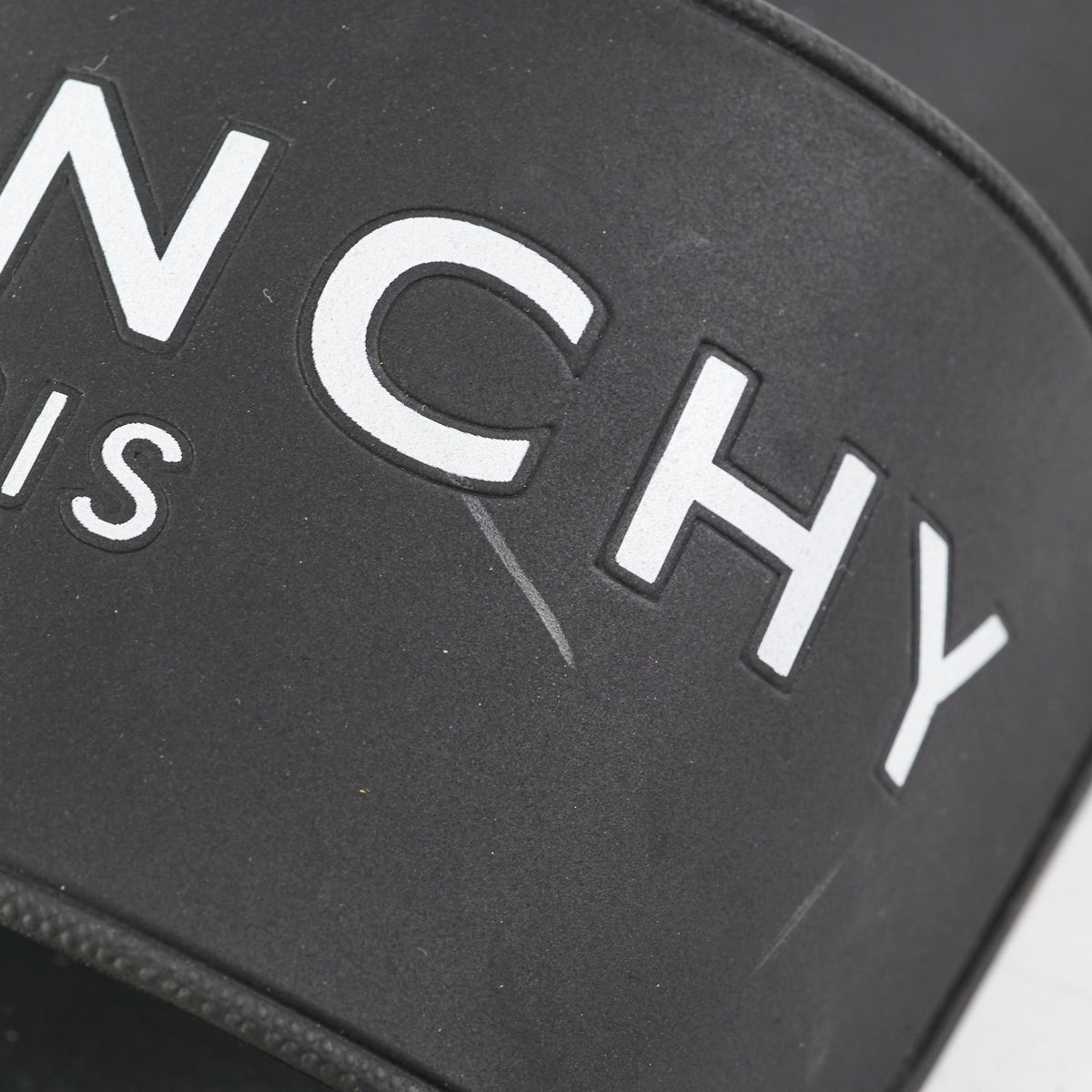 Givenchy Logo Black Slides Size 36 - photo 9