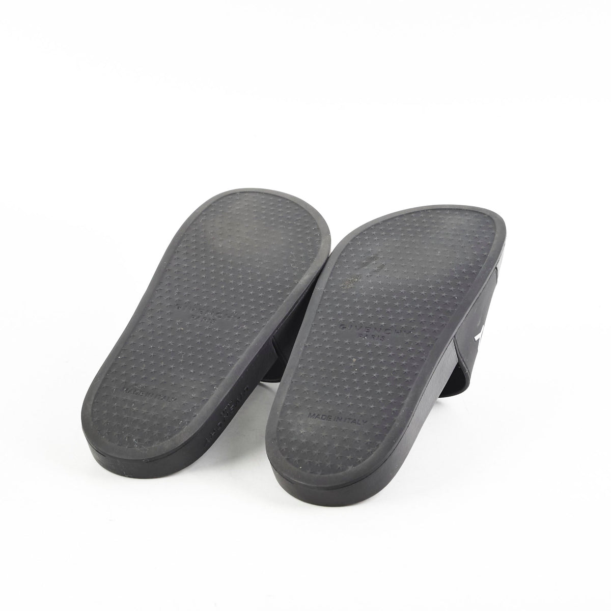 Givenchy Logo Black Slides Size 36 - photo 4