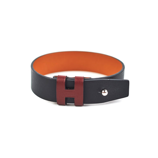 Hermes Bracelet Black/Burgundy - photo 1