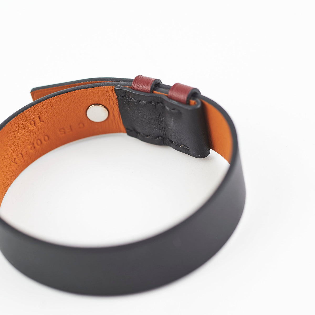 Hermes Bracelet Black/Burgundy - photo 3