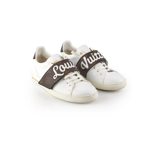 Louis Vuitton Canvas/Leather Sneakers Size 40 - photo 1